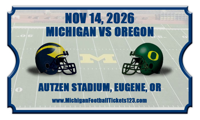 2026 Michigan Vs Oregon